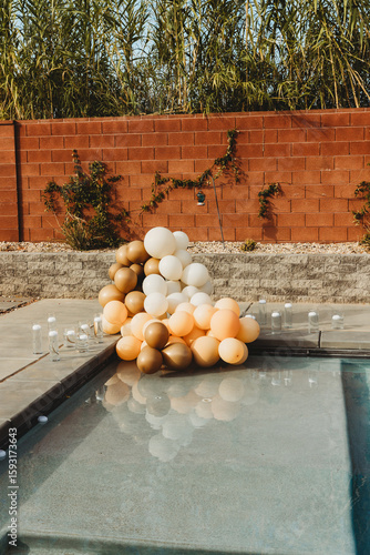fancy pool party