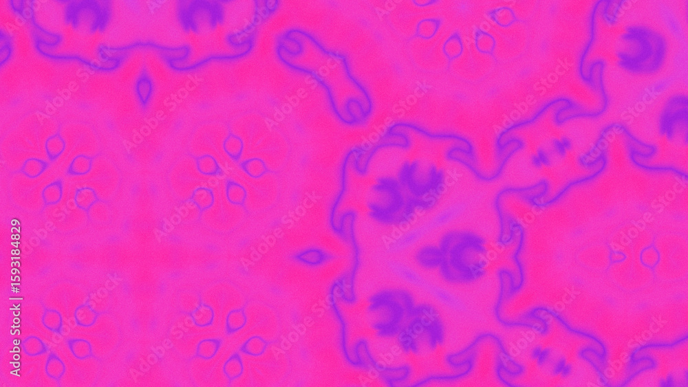 Obraz premium Abstract Radiant Burst with Soft Grain Texture, Symmetrical Glow Pattern in Psychedelic Style, Radiating Circular Abstract with Subtle Noise, Kaleidoscopic Starburst with Gradient Flow