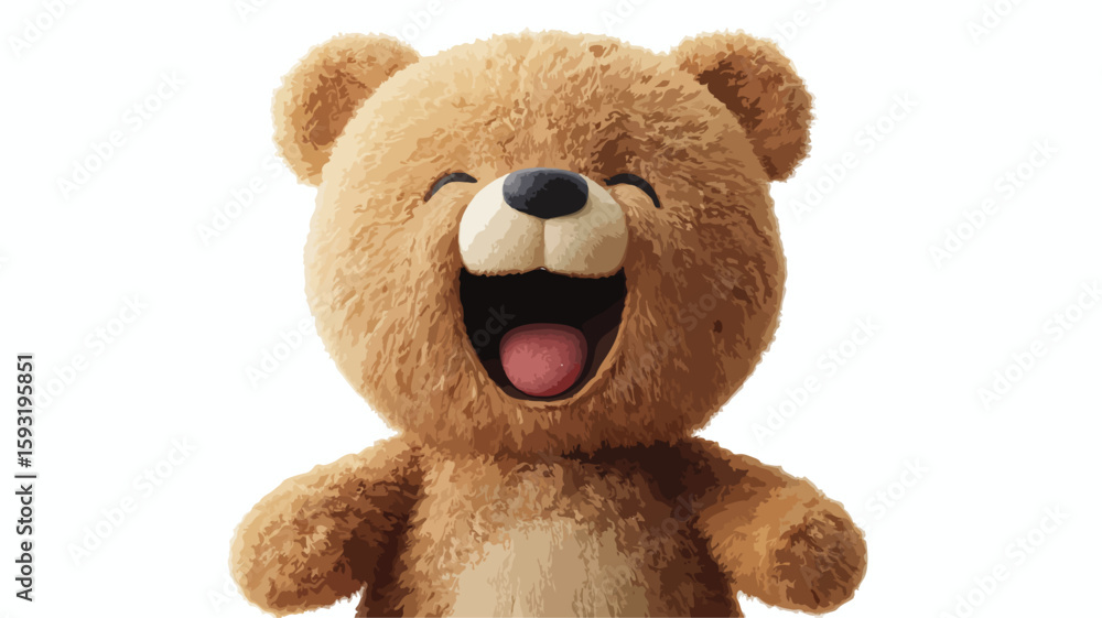 Fototapeta premium Singing Teddy Bear Plush Toy