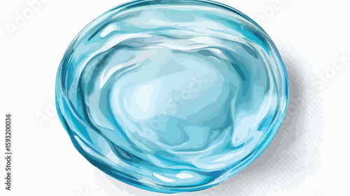 Clear Gel Texture Design Background