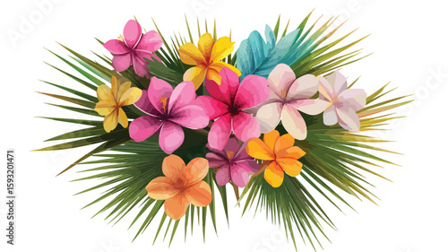 Exotic Palm Leaves Bouquet
