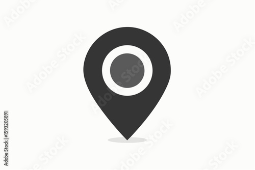 A diverse set of 3D map pointer icons and pin markers, symbolizing location and navigation