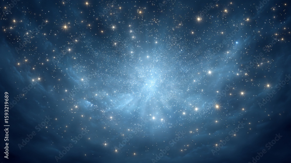 Obraz premium Celestial Nebula Explosion