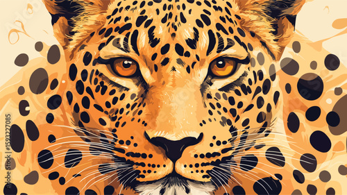 Majestic Leopard Wildlife Wallpaper