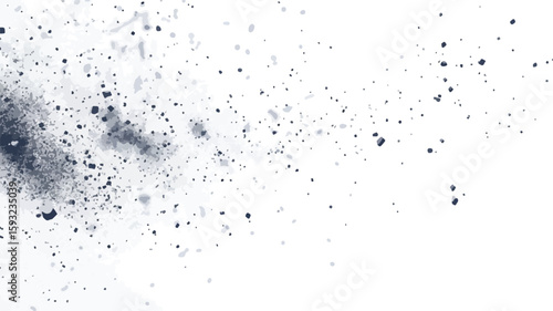 White Particles on Contrasting Backgrounds Photography