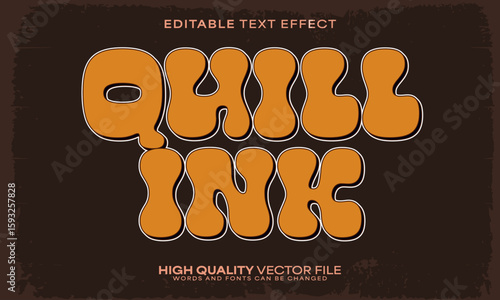 Retro classic text effect, editable text effect and vintage 3d font style bold shadow oldschool poster design