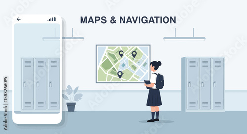 School Navigation App Promotes Wayfinding Skills In A Confusing Educational Building