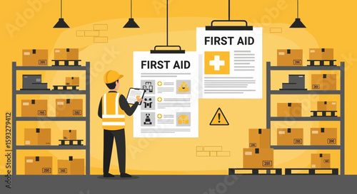 Warehouse Safety First Aid Checklist Compliance Workplace Assurance Worker Health