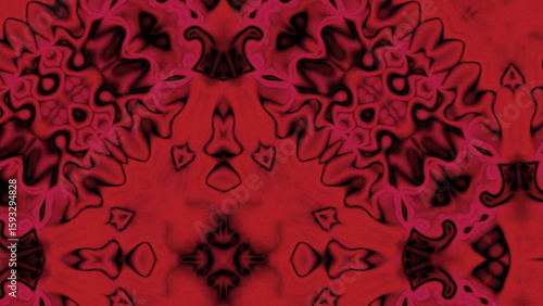 Wallpaper Mural Abstract Radiant Burst with Soft Grain Texture, Symmetrical Glow Pattern in Psychedelic Style, Radiating Circular Abstract with Subtle Noise, Kaleidoscopic Starburst with Gradient Flow Torontodigital.ca