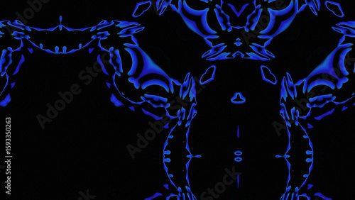 Abstract Radiant Burst with Soft Grain Texture, Symmetrical Glow Pattern in Psychedelic Style, Radiating Circular Abstract with Subtle Noise, Kaleidoscopic Starburst with Gradient Flow