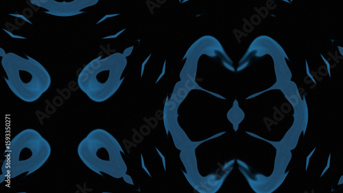 Abstract Radiant Burst with Soft Grain Texture, Symmetrical Glow Pattern in Psychedelic Style, Radiating Circular Abstract with Subtle Noise, Kaleidoscopic Starburst with Gradient Flow