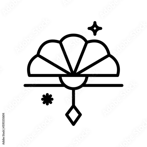 fan chines elegance accessory