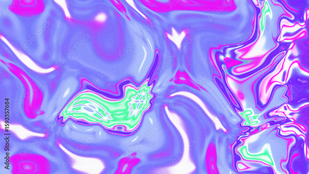 Fototapeta premium Fluid Marble Texture with Organic Flow, Abstract Liquid Pattern with Wavy Structure, Melted Surface Design with Soft Transitions, Psychedelic Swirl Texture with Marble Effect