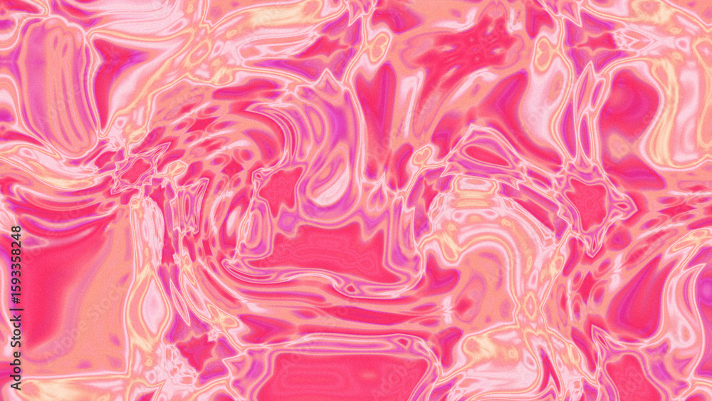 Fototapeta premium Fluid Marble Texture with Organic Flow, Abstract Liquid Pattern with Wavy Structure, Melted Surface Design with Soft Transitions, Psychedelic Swirl Texture with Marble Effect