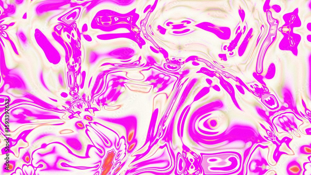 Fototapeta premium Fluid Marble Texture with Organic Flow, Abstract Liquid Pattern with Wavy Structure, Melted Surface Design with Soft Transitions, Psychedelic Swirl Texture with Marble Effect