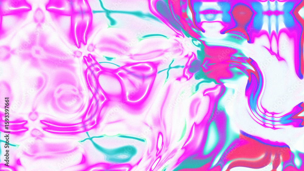 Fototapeta premium Fluid Marble Texture with Organic Flow, Abstract Liquid Pattern with Wavy Structure, Melted Surface Design with Soft Transitions, Psychedelic Swirl Texture with Marble Effect