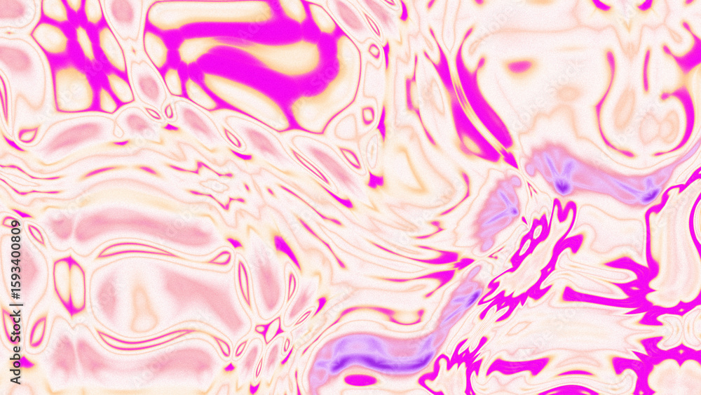 Fototapeta premium Fluid Marble Texture with Organic Flow, Abstract Liquid Pattern with Wavy Structure, Melted Surface Design with Soft Transitions, Psychedelic Swirl Texture with Marble Effect