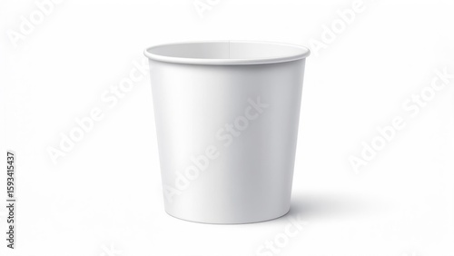 Wallpaper Mural Blank white paper coffee cup Torontodigital.ca