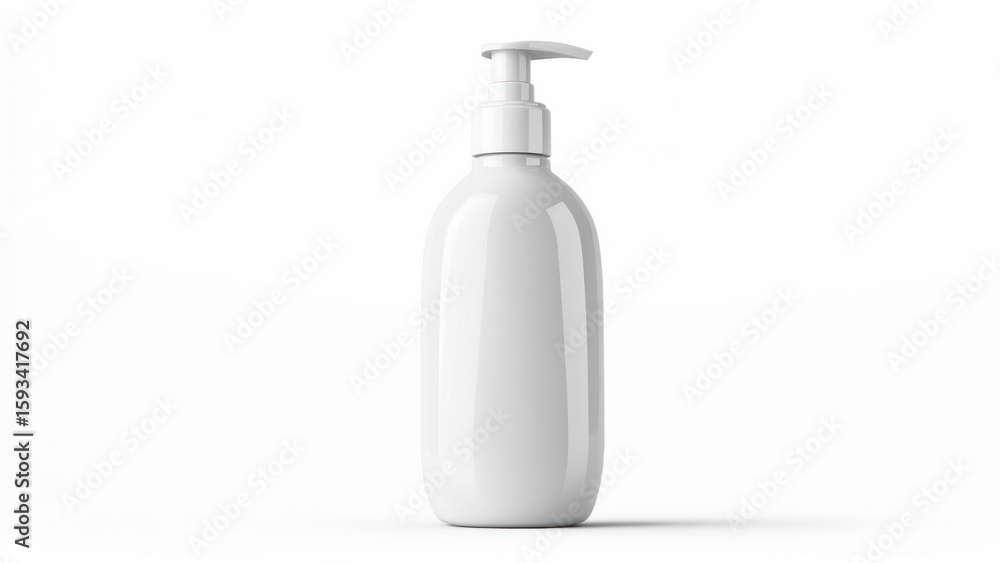 Fototapeta premium Blank white plastic bottle (2)