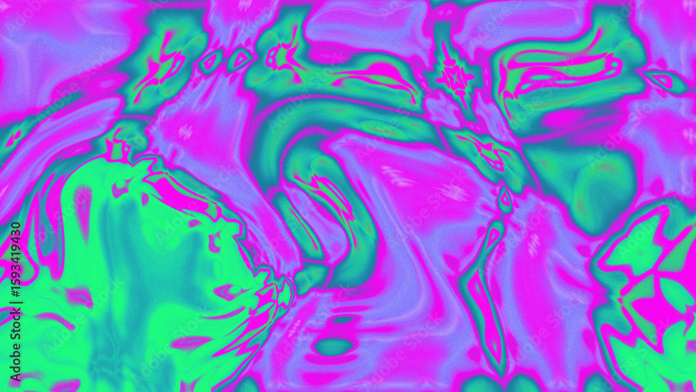 Fototapeta premium Fluid Marble Texture with Organic Flow, Abstract Liquid Pattern with Wavy Structure, Melted Surface Design with Soft Transitions, Psychedelic Swirl Texture with Marble Effect