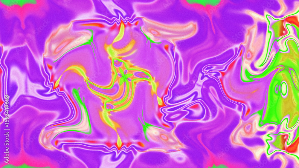 Fototapeta premium Fluid Marble Texture with Organic Flow, Abstract Liquid Pattern with Wavy Structure, Melted Surface Design with Soft Transitions, Psychedelic Swirl Texture with Marble Effect