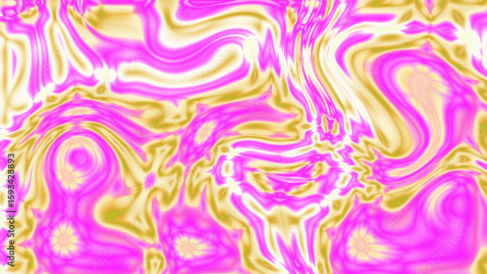 Fototapeta premium Fluid Marble Texture with Organic Flow, Abstract Liquid Pattern with Wavy Structure, Melted Surface Design with Soft Transitions, Psychedelic Swirl Texture with Marble Effect