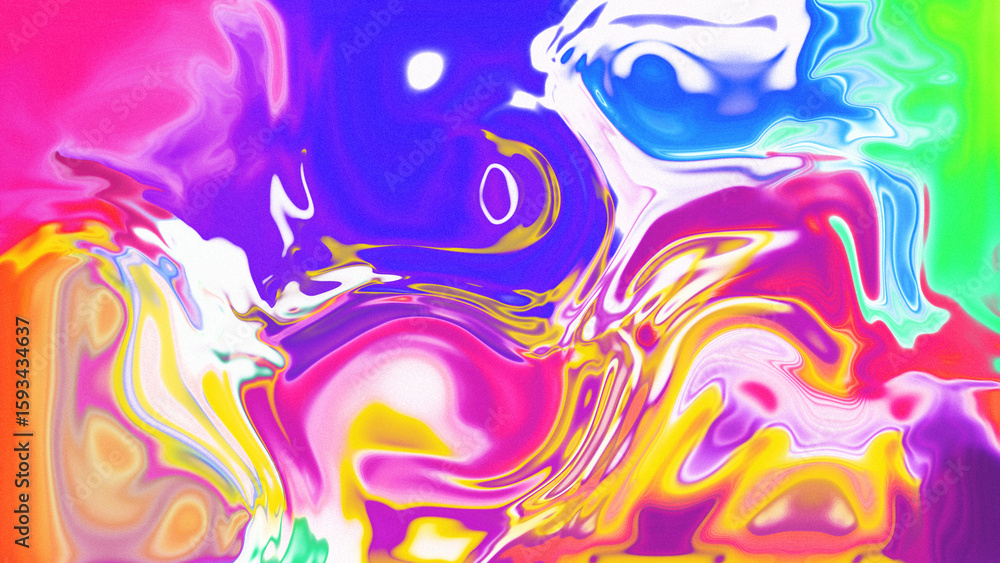 Fototapeta premium Fluid Marble Texture with Organic Flow, Abstract Liquid Pattern with Wavy Structure, Melted Surface Design with Soft Transitions, Psychedelic Swirl Texture with Marble Effect