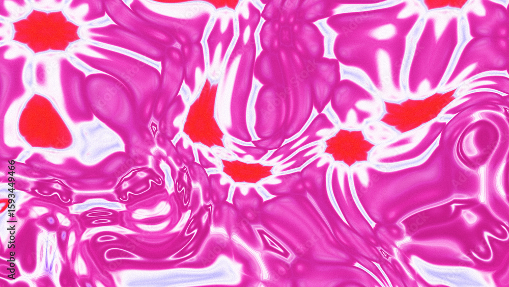 Fototapeta premium Fluid Marble Texture with Organic Flow, Abstract Liquid Pattern with Wavy Structure, Melted Surface Design with Soft Transitions, Psychedelic Swirl Texture with Marble Effect