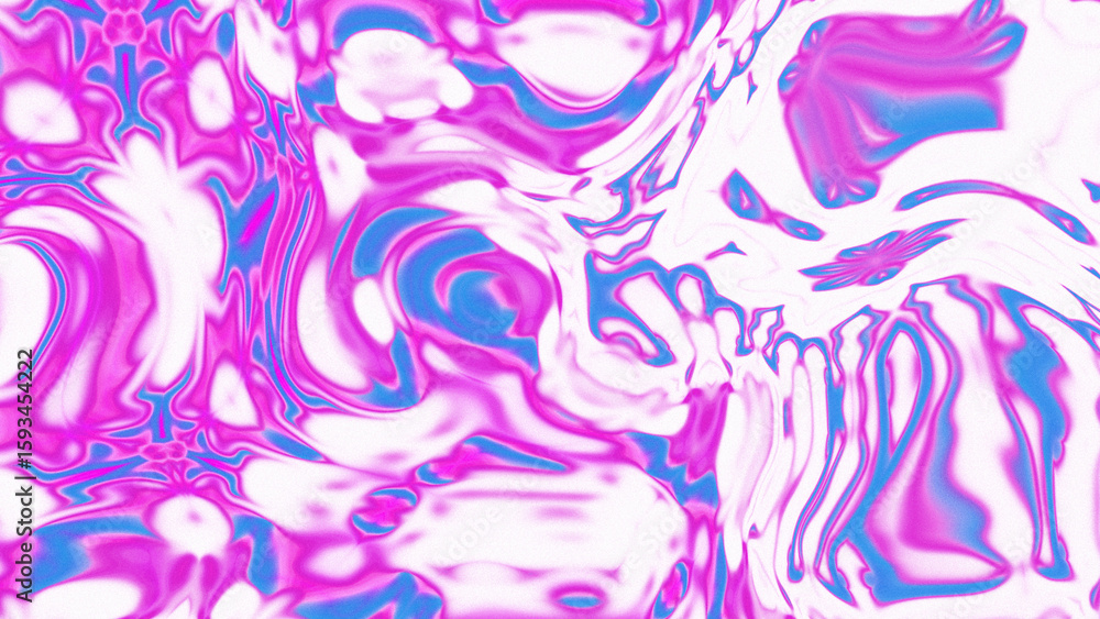 Fototapeta premium Fluid Marble Texture with Organic Flow, Abstract Liquid Pattern with Wavy Structure, Melted Surface Design with Soft Transitions, Psychedelic Swirl Texture with Marble Effect