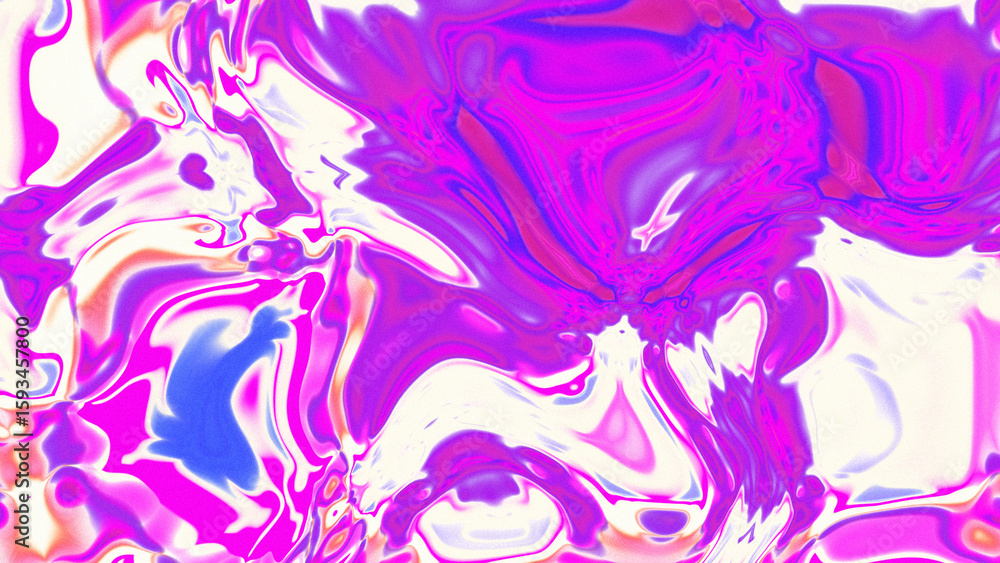 Fototapeta premium Fluid Marble Texture with Organic Flow, Abstract Liquid Pattern with Wavy Structure, Melted Surface Design with Soft Transitions, Psychedelic Swirl Texture with Marble Effect