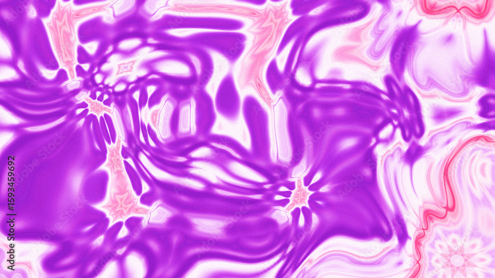 Fototapeta premium Fluid Marble Texture with Organic Flow, Abstract Liquid Pattern with Wavy Structure, Melted Surface Design with Soft Transitions, Psychedelic Swirl Texture with Marble Effect