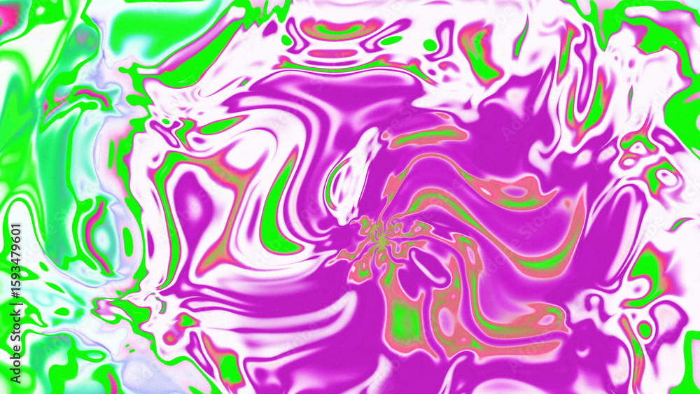 Fototapeta premium Fluid Marble Texture with Organic Flow, Abstract Liquid Pattern with Wavy Structure, Melted Surface Design with Soft Transitions, Psychedelic Swirl Texture with Marble Effect