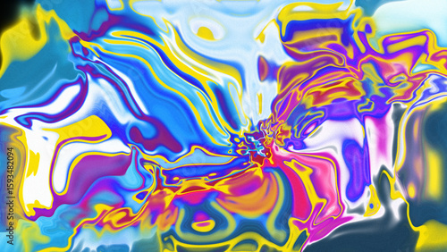 Fluid Marble Texture with Organic Flow, Abstract Liquid Pattern with Wavy Structure, Melted Surface Design with Soft Transitions, Psychedelic Swirl Texture with Marble Effect