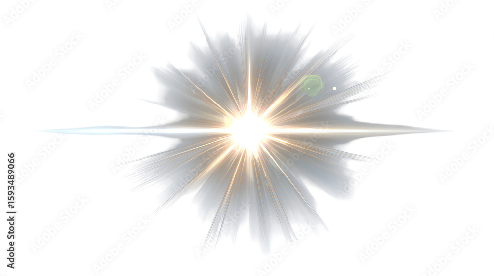 Obraz premium Bright Starburst Light Explosion Abstract Background,
