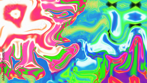 Wallpaper Mural Fluid Marble Texture with Organic Flow, Abstract Liquid Pattern with Wavy Structure, Melted Surface Design with Soft Transitions, Psychedelic Swirl Texture with Marble Effect Torontodigital.ca