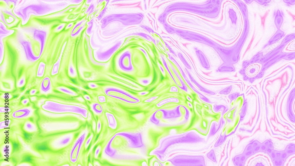 Fototapeta premium Fluid Marble Texture with Organic Flow, Abstract Liquid Pattern with Wavy Structure, Melted Surface Design with Soft Transitions, Psychedelic Swirl Texture with Marble Effect