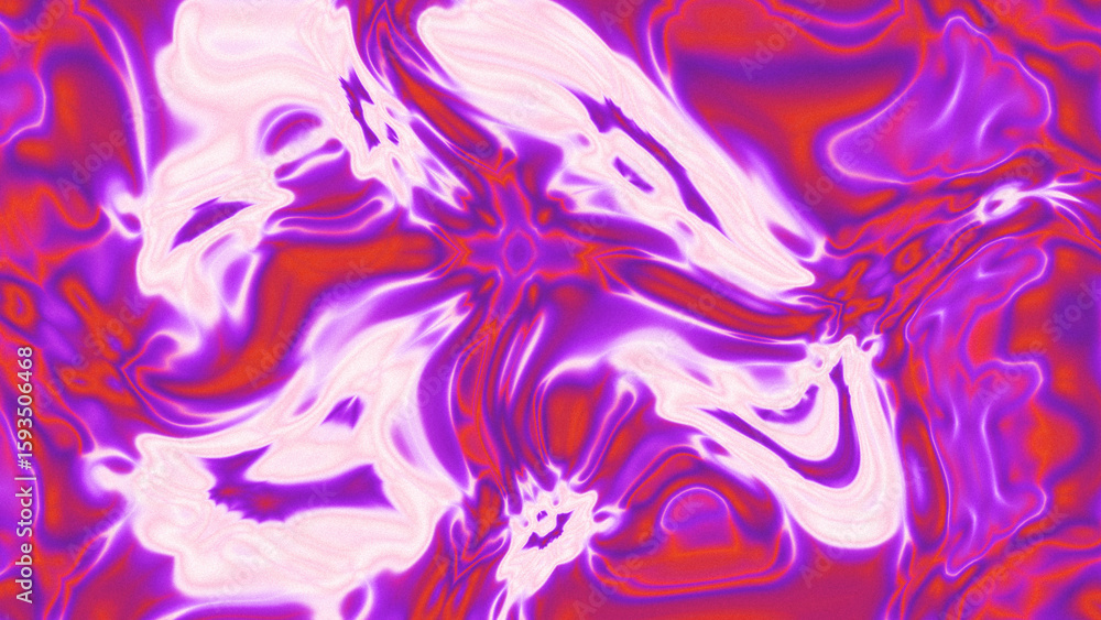 Fototapeta premium Fluid Marble Texture with Organic Flow, Abstract Liquid Pattern with Wavy Structure, Melted Surface Design with Soft Transitions, Psychedelic Swirl Texture with Marble Effect