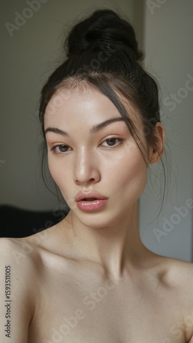 Stylish Fashion Models Posing Together – High-End Studio Editorial Photo
