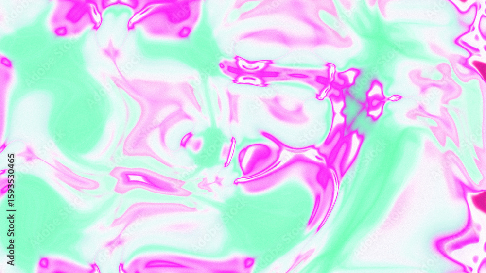 Fototapeta premium Fluid Marble Texture with Organic Flow, Abstract Liquid Pattern with Wavy Structure, Melted Surface Design with Soft Transitions, Psychedelic Swirl Texture with Marble Effect