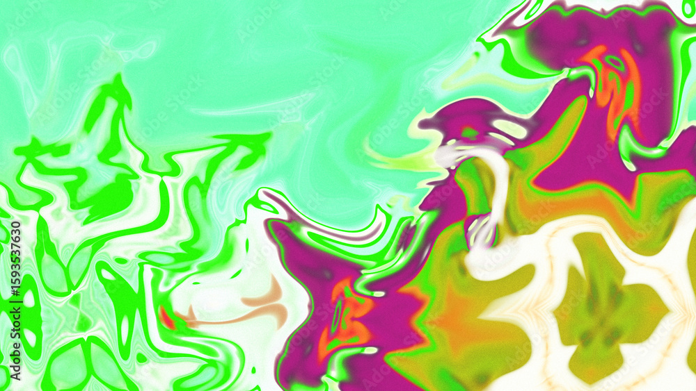 Fototapeta premium Fluid Marble Texture with Organic Flow, Abstract Liquid Pattern with Wavy Structure, Melted Surface Design with Soft Transitions, Psychedelic Swirl Texture with Marble Effect