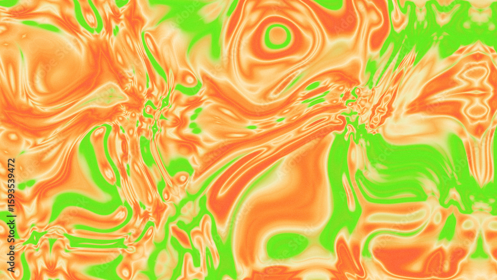 Fototapeta premium Fluid Marble Texture with Organic Flow, Abstract Liquid Pattern with Wavy Structure, Melted Surface Design with Soft Transitions, Psychedelic Swirl Texture with Marble Effect