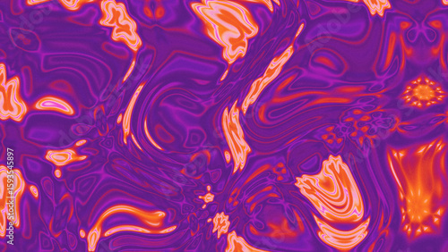 Fluid Marble Texture with Organic Flow, Abstract Liquid Pattern with Wavy Structure, Melted Surface Design with Soft Transitions, Psychedelic Swirl Texture with Marble Effect