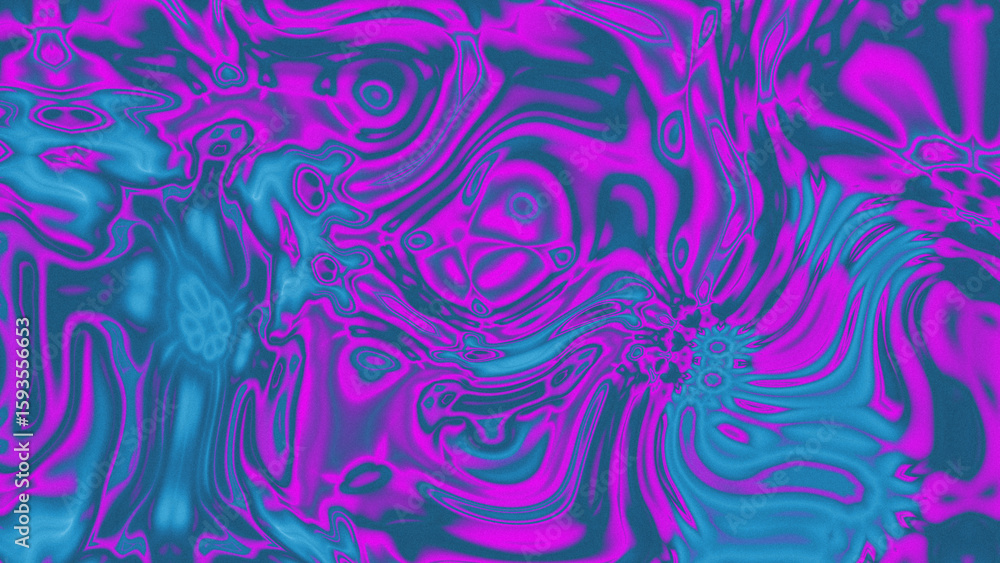 Fototapeta premium Fluid Marble Texture with Organic Flow, Abstract Liquid Pattern with Wavy Structure, Melted Surface Design with Soft Transitions, Psychedelic Swirl Texture with Marble Effect