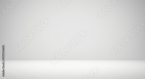 Wallpaper Mural Empty White Studio Room with Smooth Background for Product Photography Torontodigital.ca