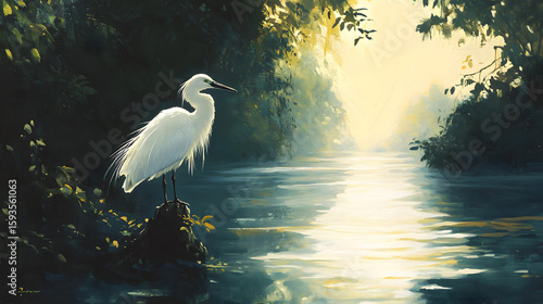 Whispers of Mist: Harmony on the Water