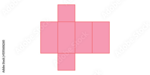 Net of Rectangular Prism in Mathematics.