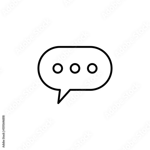 Chat Icon for Messaging Interface