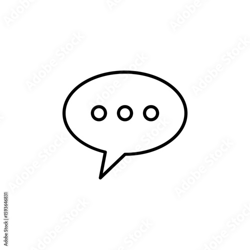 Chat Icon for Messaging Interface