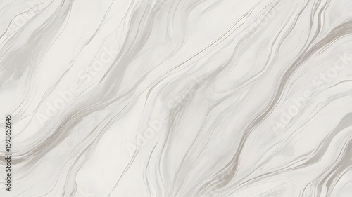 A rare matte-finish marble in chalky white with delicate ashen threads running horizontally across the surface like burnt embers.