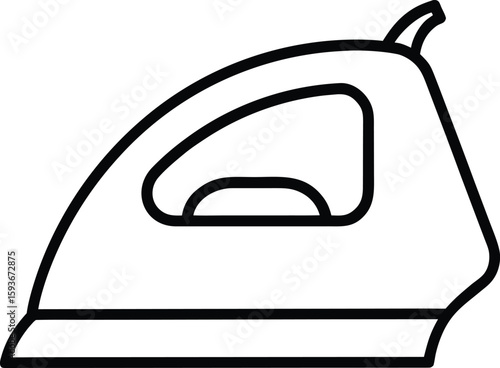 illustration of a iron